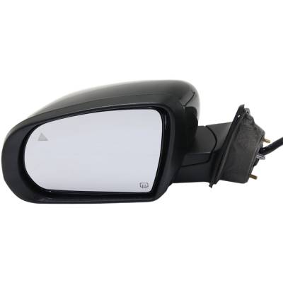Rareelectrical - Side Mirror Compatible With 2014-2018 Jeep Cherokee 2.4L 3.2L I4 Left Driver Side 271Hp Replaces