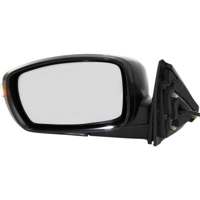 Rareelectrical - Side Mirror Fits 2009-2014 Hyundai Genesis 3.8L 4.6L V6 Lambda Tau Left Driver Side 368Hp Replaces