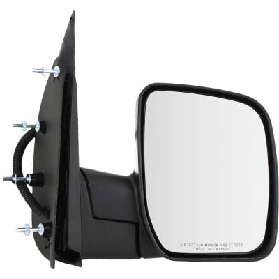 Rareelectrical - New Side Mirror Compatible With 2007-2008 Ford E-150 E-250 E-350 Super Duty E-450 Super Duty 4.6L