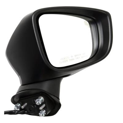 Rareelectrical - Side Mirror Compatible With 2014-2016 Mazda 3 3 Sport 2.0L 2.5L I4 Pe-Vps Py-Vps Right Passenger