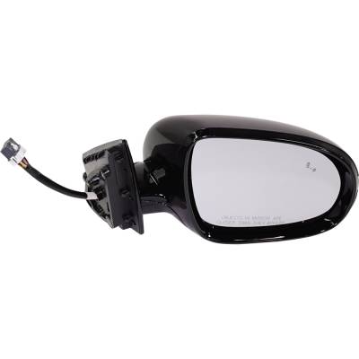 Rareelectrical - Side Mirror Compatible With 2016-2018 Kia Sorento 2.4L 2.0L I4 Right Passenger Side 240Hp Replaces