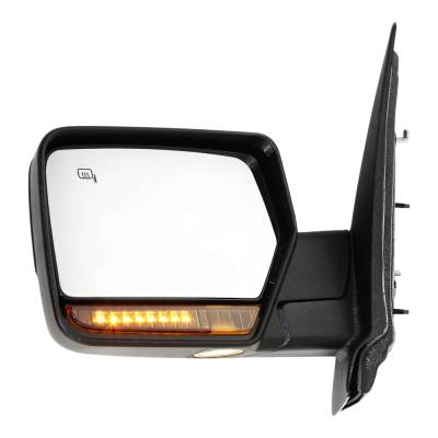 Rareelectrical - Side Mirror Compatible With 2007-2008 Ford Expedition Navigato 5.4L 3.5L V8 Left Driver Side 365Hp