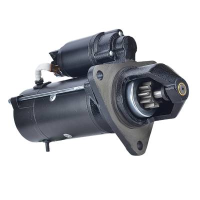 Rareelectrical - New Starter Motor 12V 4.0Kw Dd Cw 10-Tooth Compatible With 1989-2006 Case Combine 1670 1680 1690