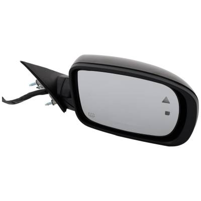 Rareelectrical - Side Mirror Compatible With 2011-2019 Dodge Charger 3.6L 5.7L V6 Hellcat Right Passenger Side 370Hp