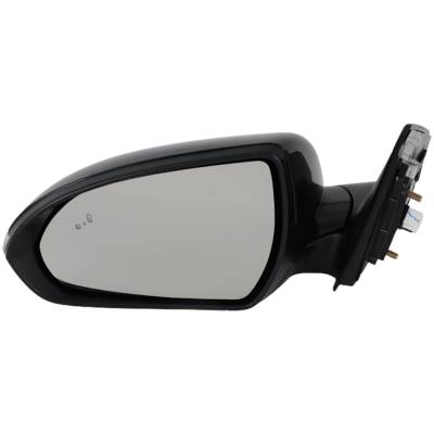 Rareelectrical - New Side Mirror Compatible With 2019-2020 Hyundai Elantra 2.0L 1.4L I4 Left Driver Side 128Hp