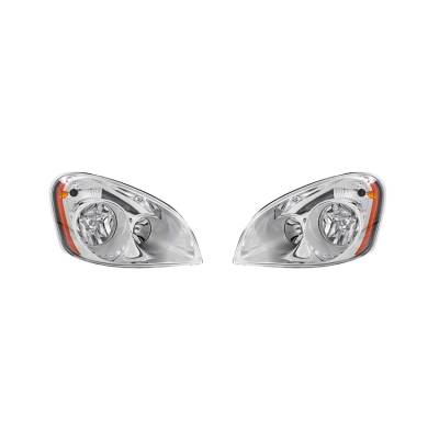 Rareelectrical - New Headlight Pair Fits Freightliner Cascadia 125 Tractor 2008-2016 A0651907007