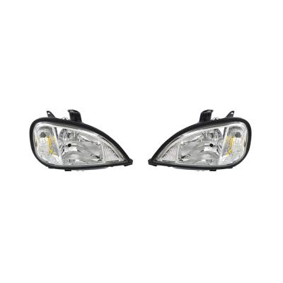 Rareelectrical - New Headlight Pair Fits Freightliner Columbia 112 Tractor 2004-2015 A0675737003