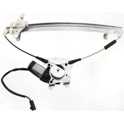 Rareelectrical - Right Front Window Regulator With Motor Compatible With Nissan Maxima Se 6 Cyl 3.0L Maxima Gxe 6 Cyl
