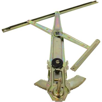Rareelectrical - New Left Front Hand-Crank Window Regulator Compatible With Honda Civic Cx 4 Cyl 1.6L Civic Gx 4 Cyl
