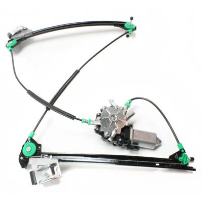 Rareelectrical - New Left Front Window Regulator With Motor Compatible With Chevrolet Corvette Indianapolis 500 Pace