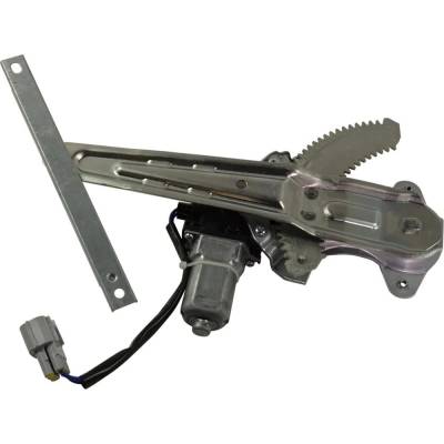 Rareelectrical - New Left Rear Window Regulator With Motor Compatible With Nissan Leaf S Plus Leaf Sl Sentra Sv 4 Cyl
