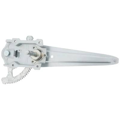 Rareelectrical - New Right Rear Hand-Crank Window Regulator Compatible With Toyota Yaris Base Yaris S 2007-2012
