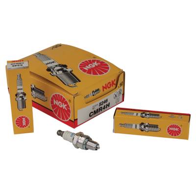 Rareelectrical - Cmr4h Spark Plug Pack Of 10 Compatible With Honda Gx25 Gx35 Fg110 Mini Tiller Mantis 7940 Mtd 10Mm