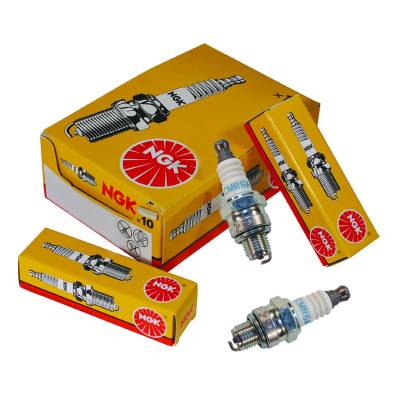 Rareelectrical - Cmr6a Compact Spark Plug Pack Of 10 Compatible With Subaru-Robin Ardisam Dolmar Makita Husqvarna