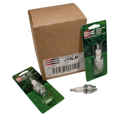 Rareelectrical - Champion 861-1 Spark Plug J19lm Pack Of 8 Compatible With Husqvarna Mtd Murray Lawn Mower Tractor