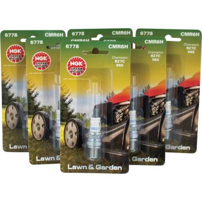 Rareelectrical - Ngk Cmr6h Spark Plug 6 Pack Compatible With Stihl Bg86 Fs90 Fs110 Fs130 Ms171 Ms211 Husqvarna 545