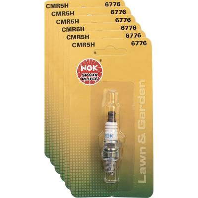 Rareelectrical - Ngk Cmr5h Spark Plug 6 Pack Compatible With Stihl Fs90r Fs110r Br500 Br550 Br600 Fc56 Fc70 4-Mix