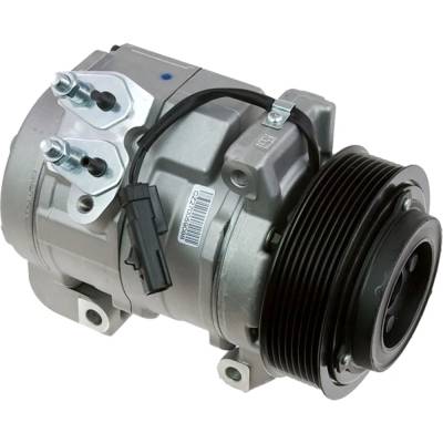 Rareelectrical - New 8-Groove Pulley A/C Compressor Compatible With Dodge Ram 4500 Base 6 Cyl 6.7L 5500 St 6 Cyl 6.7L