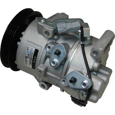 Rareelectrical - New 4-Groove Pulley A/C Compressor Compatible With Toyota Yaris Base 4 Cyl 1.5L Yaris S 4 Cyl 1.5L
