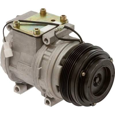 Rareelectrical - New 4-Groove Pulley A/C Compressor Compatible With Toyota Tacoma Dlx 4 Cyl 2.4L T100 Base 4 Cyl 2.7L