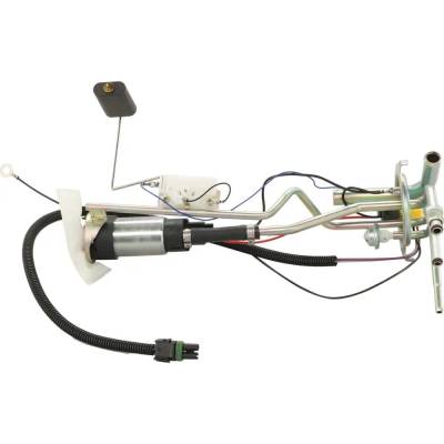 Rareelectrical - 4 Tube Ports Fuel Pump Compatible With Chevrolet Gmc R1500 Suburban Sierra Classic 8 Cyl 5.0L R2500