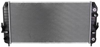 Rareelectrical - New Radiator Assembly Compatible With Buick 06-09 Lucerne 4.6L V8 Cid W/ Tow Gm3010493 25769584