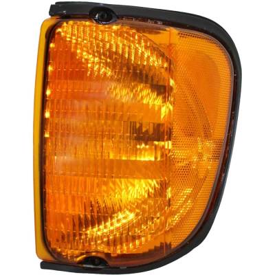 Rareelectrical - New Left Corner Light Compatible With Ford E-150 Base 8 Cyl 4.6L E-150 Chateau 8 Cyl 5.4L E-150 Xlt