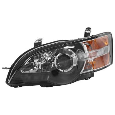 Rareelectrical - Headlight Compatible With 2005-2007 Subaru Legacy Outback 2.5L 3.0L I4 Ej253 Ej255 Ez30d Left Driver