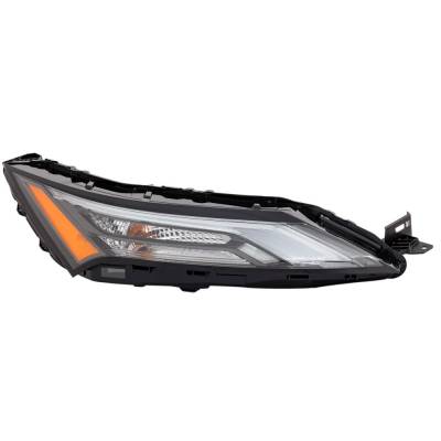Rareelectrical - Headlight Compatible With 2021-2023 Nissan Rogue 1.5L 2.5L I3 Kr15ddt Pr25dd Right Passenger Side