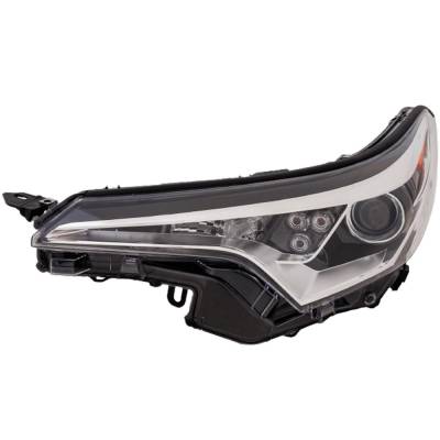 Rareelectrical - Headlight Compatible With 2018-2019 Toyota C-Hr 2.0L I4 Left Driver Side Halogen Rt10010040 144Hp