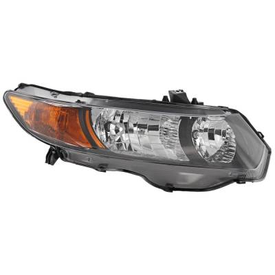 Rareelectrical - Headlight Compatible With 2006-2007 Honda Civic 1.8L 2.0L I4 R18a1 K20z3 Right Passenger Side