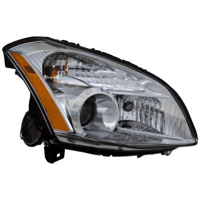 Rareelectrical - Headlight Compatible With 2007-2008 Nissan Maxima 3.5L V6 Vq35de Right Passenger Side Halogen