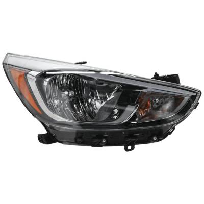 Rareelectrical - Headlight Compatible With 2015-2017 Hyundai Accent 1.6L I4 Right Passenger Side Halogen Rephy100105q