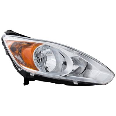 Rareelectrical - Headlight Compatible With 2013-2016 Ford C-Max Right Passenger Side Halogen Repf100327q
