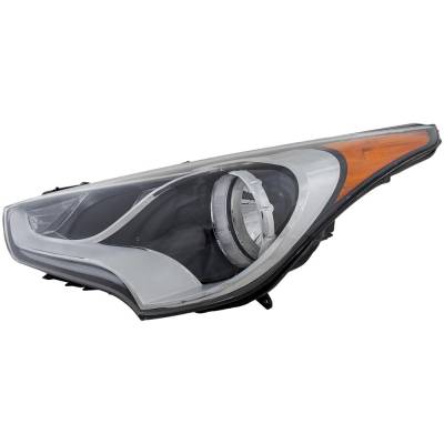 Rareelectrical - Headlight Compatible With 2012-2017 Hyundai Veloster 1.6L I4 Gamma Left Driver Side Halogen