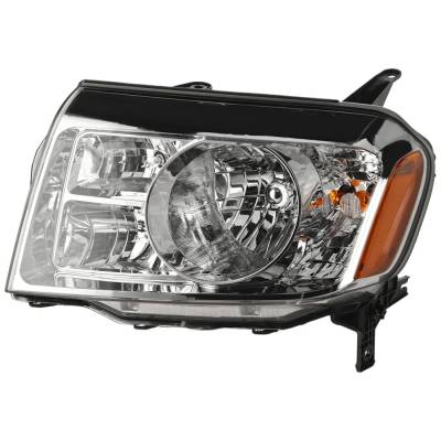Rareelectrical - New Headlight Compatible With 2009-2011 Honda Pilot 3.5L V6 J35z4/J35y4 Left Driver Side Halogen