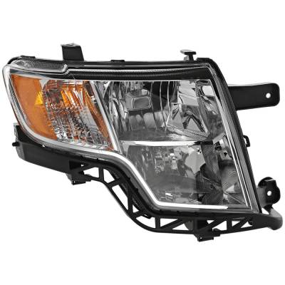 Rareelectrical - Headlight Compatible With 2007-2010 Ford Edge 3.5L 2.0L V6 Duratec Right Passenger Side Halogen