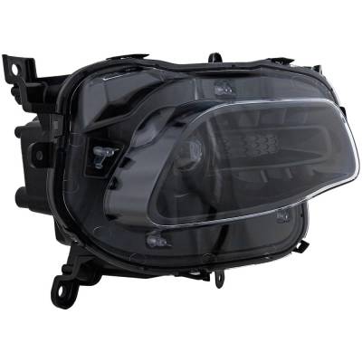 Rareelectrical - Headlight Compatible With 2014-2018 Jeep Cherokee 2.4L 3.2L I4 Right Passenger Side Halogen