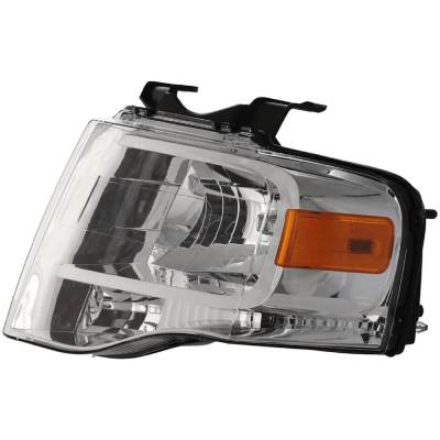 Rareelectrical - Headlight Compatible With 2007-2014 Ford Expedition El Expedition Expedition Max 5.4L 3.5L V8 Left