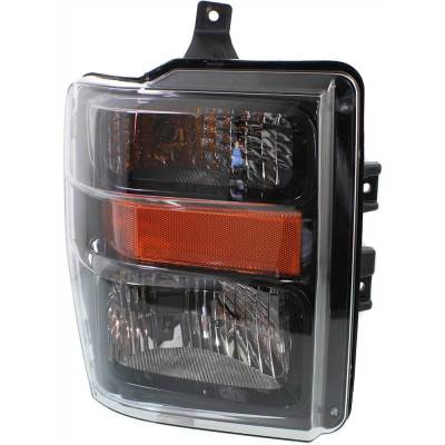 Rareelectrical - Headlight Compatible With 2008-2010 Ford F-250 Super Duty F-350 Super Duty F-450 5.4L 6.0L V8 Right