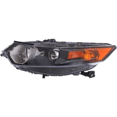 Rareelectrical - Headlight Compatible With 2009-2014 Acura Tsx 2.4L 3.5L I4 K24z3 J35z6 Left Driver Side Xenon