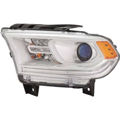 Rareelectrical - Headlight Compatible With 2016-2020 Dodge Durango 3.6L 5.7L V6 Hellcat Left Driver Side Halogen