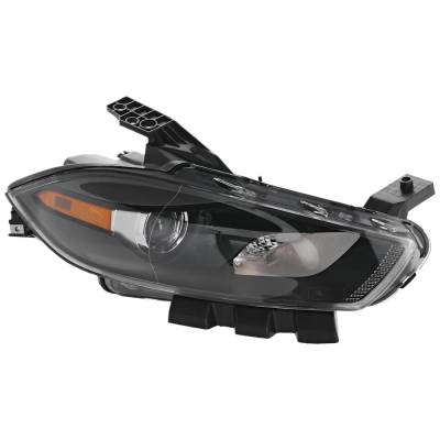 Rareelectrical - Headlight Compatible With 2013-2016 Dodge Dart 2.0L 1.4L I4 Tigershark Multiair2 Right Passenger