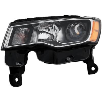 Rareelectrical - Headlight Compatible With 2017-2022 Jeep Grand Cherokee Grand Cherokee Wk 3.6L 5.7L V6 Left Driver