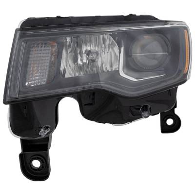 Rareelectrical - New Headlight Compatible With 2017-2022 Jeep Grand Cherokee Grand Cherokee Wk 3.6L 5.7L V6 Left