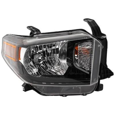 Rareelectrical - Headlight Compatible With 2015-2017 Toyota Tundra 4.0L 4.6L V6 Right Passenger Side Halogen