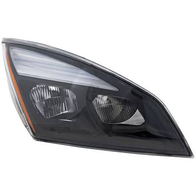 Rareelectrical - Headlight Compatible With 2018-2021 Freightliner Cascadia 12.8L 14.8L I6 Right Passenger Side Led