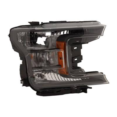 Rareelectrical - Headlight Compatible With 2018-2020 Ford F-150 3.5L 2.7L V6 Ti-Vct Right Passenger Side Halogen