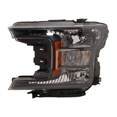 Rareelectrical - Headlight Compatible With 2018-2020 Ford F-150 3.5L 2.7L V6 Ti-Vct Left Driver Side Halogen