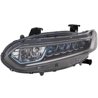 Rareelectrical - Headlight Compatible With 2018-2020 Honda Accord 1.5L 2.0L I4 L15be K20c4 Lfa Left Driver Side Led